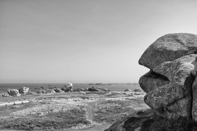 Sven Teuber – Landschaft, Bretagne (2017)