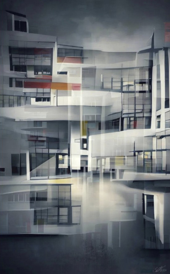 Sven Teuber – Digital Painting, Disperative Destruktion
