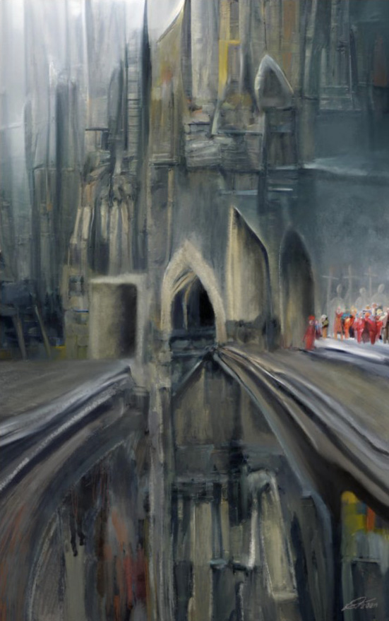 Sven Teuber – Digital Painting, Ihr Kinderlein kommet