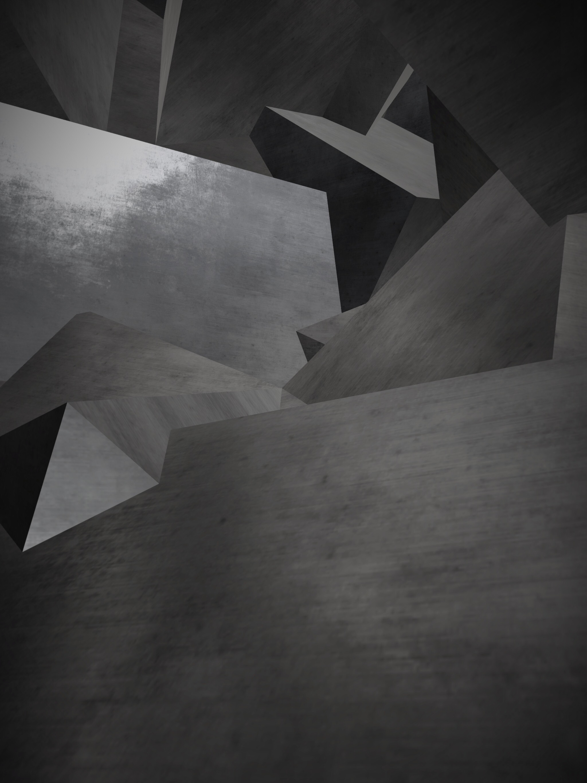 Sven Teuber – Six Cubes, Isometrische Überlagerung